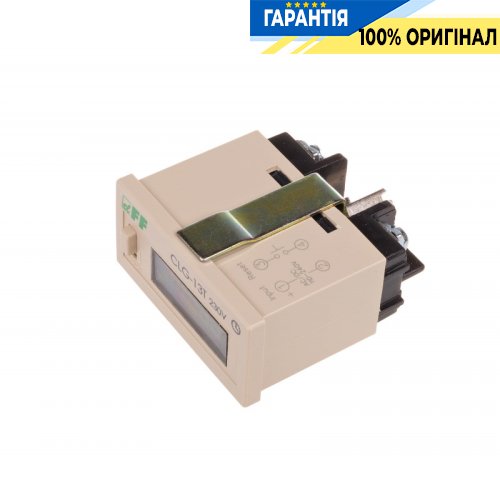 Счетчик времени щитовой CLG-13T 230В F&F, код поставщика CLG-13T