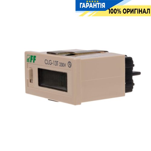 Счетчик времени щитовой CLG-13T 230В F&F, код поставщика CLG-13T