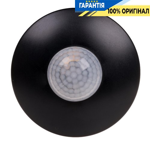 Датчик руху ІЧ накладний DR-06B F&F 360° 230В 16А IP40 чорний