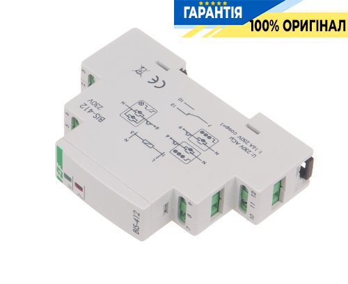 Импульсное реле BIS-412M F&F, 1xNO/NC, 16А, 230В, групповое подключение