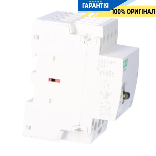 Модульний контактор F&F ST40-40-M, 4NO, 40А, 230В, DIN-рейка