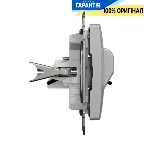 Аудиорозетка Schneider Electric «Sedna Design» SDD113411 (цвет - алюминий)