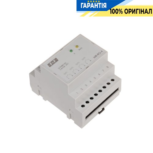 Модуль релейних виходів MR-RO-4 з інтерфейсом MODBUS RTU, F&F, артикул MR-RO-4