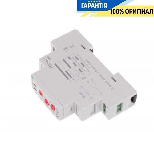 Реле часу F&F PCU-511UNI багатофункціональне 1ПК 10А 12-264V AC/DC DIN