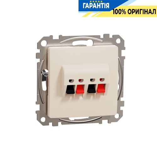Аудіорозетка Schneider Electric «Sedna Design» SDD112411 (колір - бежевий)