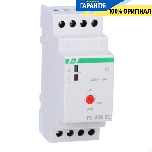 Реле рівня рідини 1 рівень з 1 зондом у комплекті F&F PZ-828RC