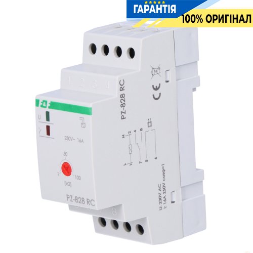 Реле рівня рідини 1 рівень з 1 зондом у комплекті F&F PZ-828RC