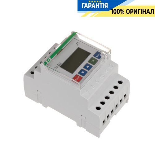 Лічильник імпульсів F&F CLI-02 24-264В AC/DC 1xNO/NC 8А програмований