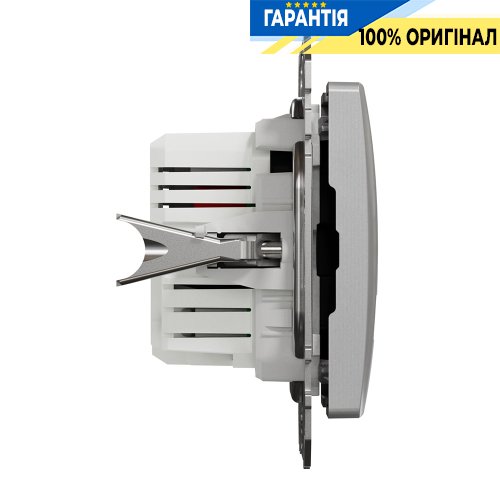 USB розетка тип A+A 2,1A Schneider Electric «Sedna Design» SDD113401 (цвет - алюминий)