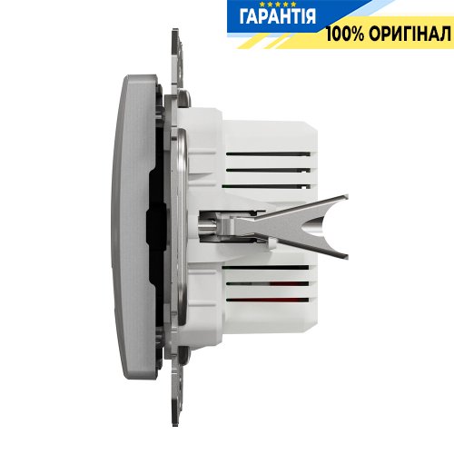 USB розетка тип A+A 2,1A Schneider Electric «Sedna Design» SDD113401 (цвет - алюминий)