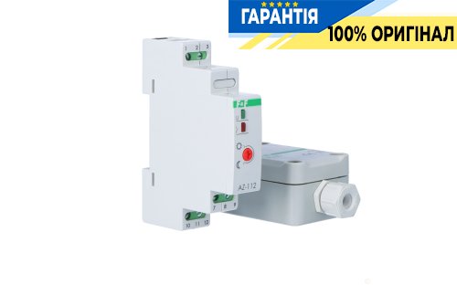 Сумеречне реле з герметичним зондом AZ-112-PLUS F&F DIN 220-230В AC 1НО 16А 2-1000Lx