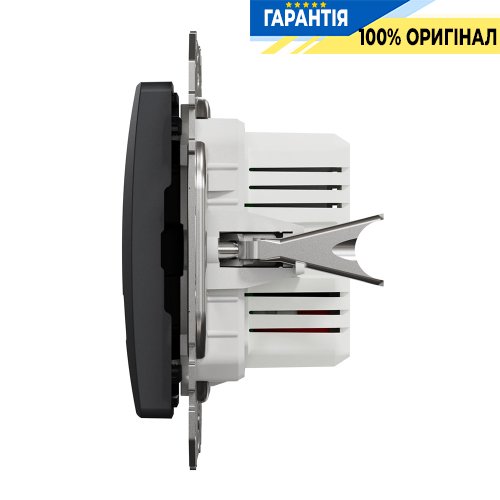 USB розетка тип A+A 2,1A Schneider Electric «Sedna Design» SDD114401 (цвет - черный)