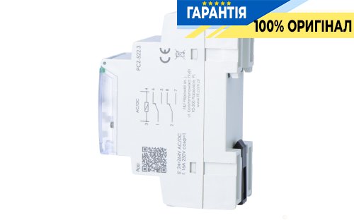 Таймер програмований F&F PCZ-522.3 тижневий двоканальний 16А 24-264В AC/DC з NFC, DIN