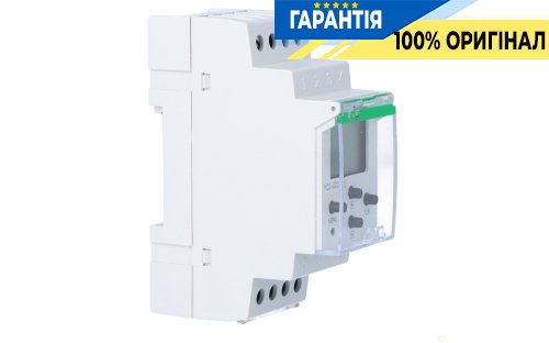 Таймер програмований F&F PCZ-522.3 тижневий двоканальний 16А 24-264В AC/DC з NFC, DIN