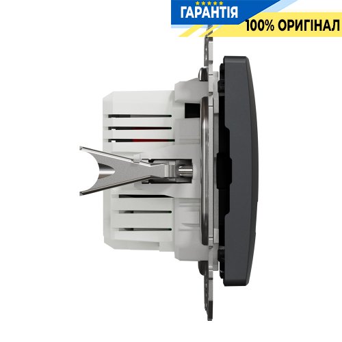 USB розетка тип A+A 2,1A Schneider Electric «Sedna Design» SDD114401 (цвет - черный)