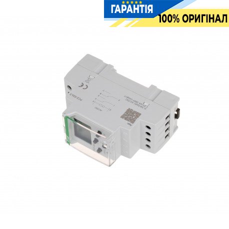 Таймер програмований F&F PCZ-526.3 DIN 24-264В AC/DC 2 канали 16А астрономічний, NFC