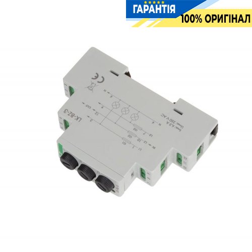Блок предохранителей LK-BZ-3G F&F с индикатором 3×230В~+N (6.3А), 3 LED, артикул LK-BZ-3G