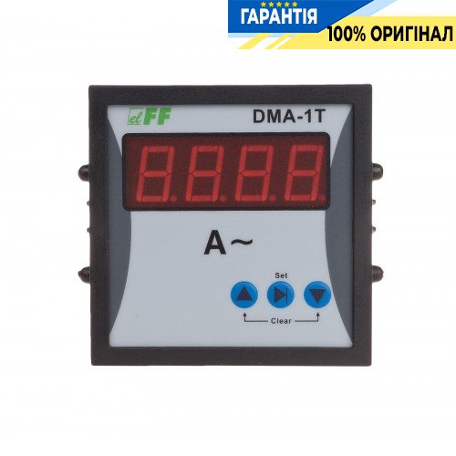Амперметр DMA-1T F&F для вимірювання струму, надійний і точний прилад з артикулом DMA-1T від бренду F&F