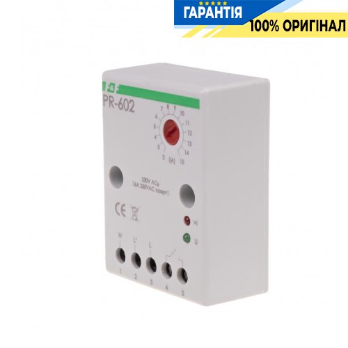 Пріоритетне реле PR-602 F&F 1НО 230В AC 2-15А накладне