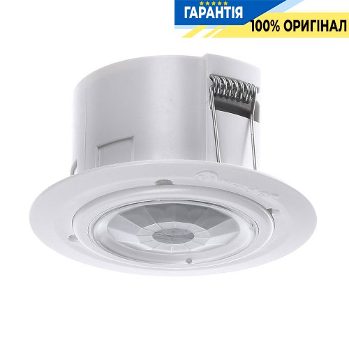 Датчик руху стельовий вбудований Finder 183182300000, 360°/110°, 1NO, 10А, 230V AC