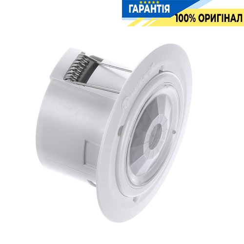 Датчик руху стельовий вбудований Finder 183182300000, 360°/110°, 1NO, 10А, 230V AC