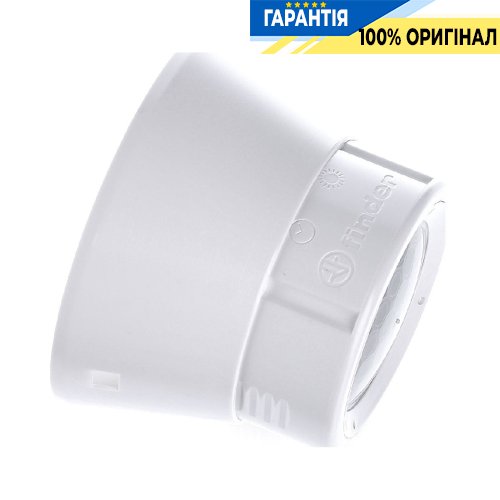 Датчик руху стельовий накладний 360°/110° 1НО 10А 230В AC IP40 Finder 182182300000