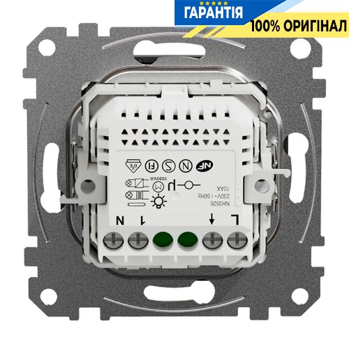 Термостат для теплого пола 16A Schneider Electric «Sedna Design» SDD114507 (цвет - черный)