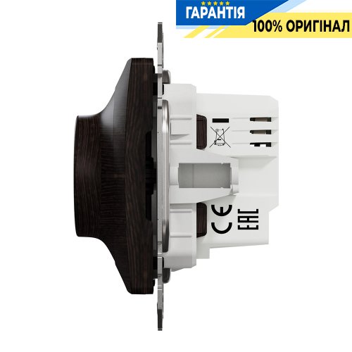 Універсальний поворотний димер для Led ламп Schneider Electric Sedna Elements SDD181502 (колір - венге)