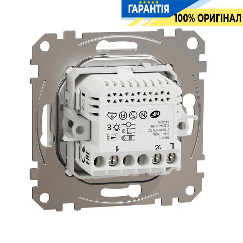 Універсальний поворотний димер для Led ламп Schneider Electric «Sedna Design» SDD111502 (колір - білий)
