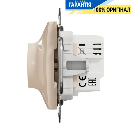 Універсальний поворотний димер для Led ламп Schneider Electric «Sedna Design» SDD112502 (колір - бежевий)