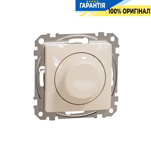 Універсальний поворотний димер для Led ламп Schneider Electric «Sedna Design» SDD112502 (колір - бежевий)