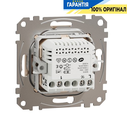 Універсальний поворотний димер для Led ламп Schneider Electric «Sedna Design» SDD112502 (колір - бежевий)
