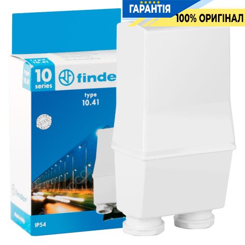 Фото-реле 1NO 230В 16А Finder 104182300000 для управления освещением и нагрузками