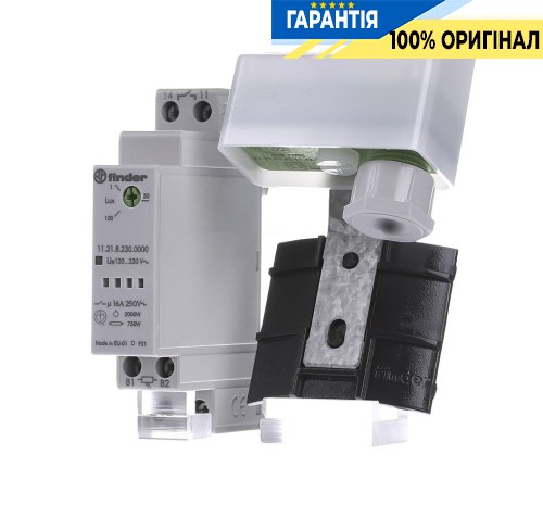 Модульне фотореле Finder 113182300000, 1 НВ, 16А, ~230В AC