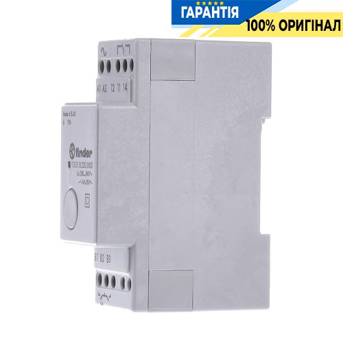 Електронне крокове реле 1ПК 16A 230В AC AgSnO2 моностабільне SELV модульне 35мм Finder 130182300000