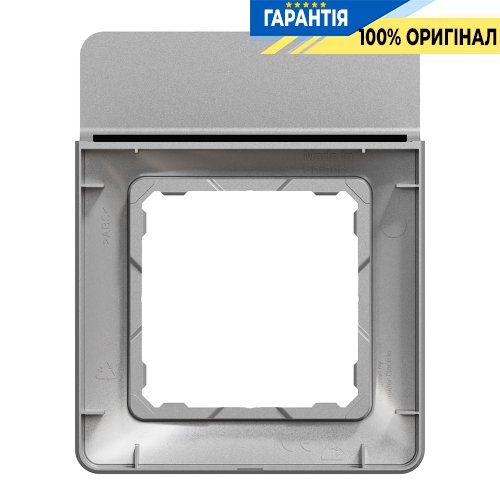 Рамка с подставкой для мобильного телефона Schneider Electric «Sedna Design» & Elements SDD313809 (цвет - алюминий)