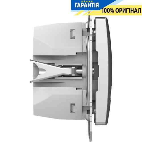 USB розетка тип A+C (45 Вт) Schneider Electric «Sedna Design» SDD113404 (цвет - алюминий)