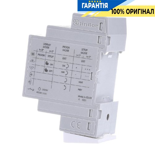 Цифрове добове та тижневе реле часу 1ПК 16А 230В Finder 12.51.8.230.0000