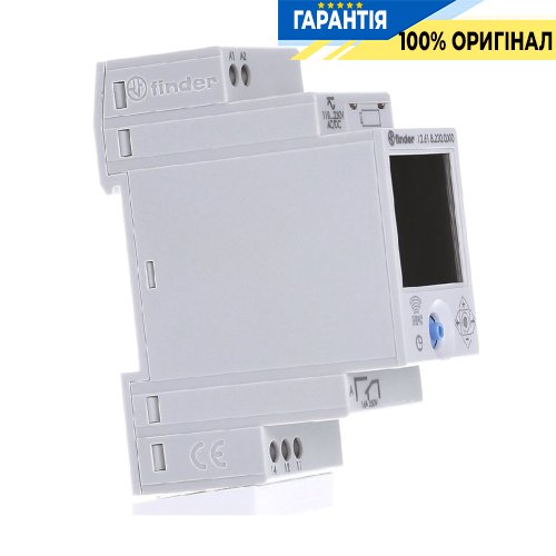 Цифрове тижневе реле часу Finder 12.61.0.024.0000 1ПК 16А 24V AC/DC NFC