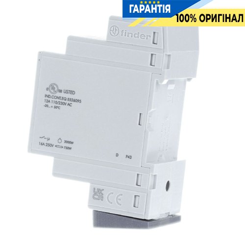 Цифрове тижневе астрономічне реле часу 0-10V ШІМ 16А/230V NFC Finder 12.A4.8.230.0010