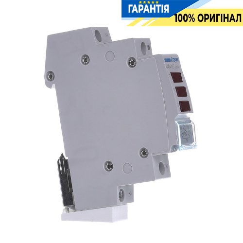 Світлодіодний індикатор 3-фазний Hager SVN127 червоний 230В AC