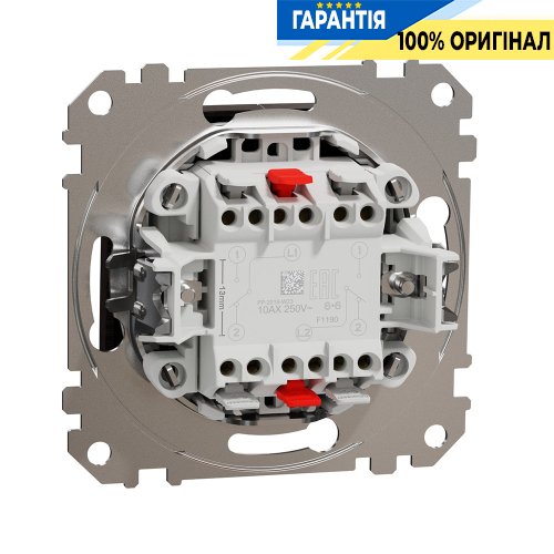 Переключатель 2-кл Schneider Electric «Sedna Elements» SDD181108 (цвет - венге)