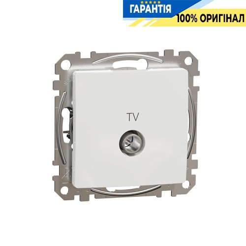Розетка TV конечная 4дб Schneider Electric «Sedna Design» SDD111471 (цвет - белый)