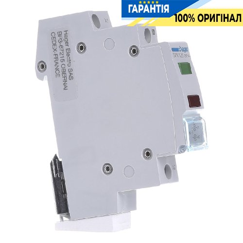 Індикатор подвійний LED 230В DIN, зелений та червоний, SVN126 Hager