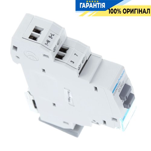 Цифровий тижневий таймер 1-канал з Bluetooth, запас ходу 10 років Hager EGN100