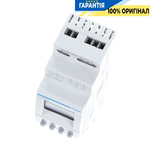 Таймер цифровой мультифункциональный 2-канала с Bluetooth, запас хода 10 лет Hager EGN200
