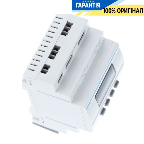 Таймер цифровой мультифункциональный 2-канала с Bluetooth, запас хода 10 лет Hager EGN400