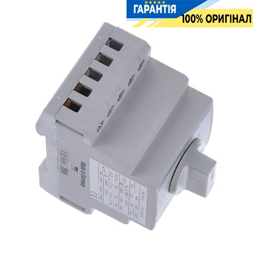 Переключатель с нулевым положением 3м, 400 В 20 А SK600 Hager