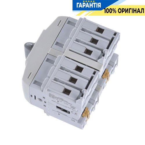 Трипозиційний модульний перемикач Hager HIM302, 3 полюси, 20А, для проводів до 16мм²