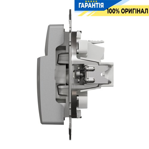Карточный выключатель 10А, Schneider Electric «Sedna Design» SDD113121 (цвет - алюминий)